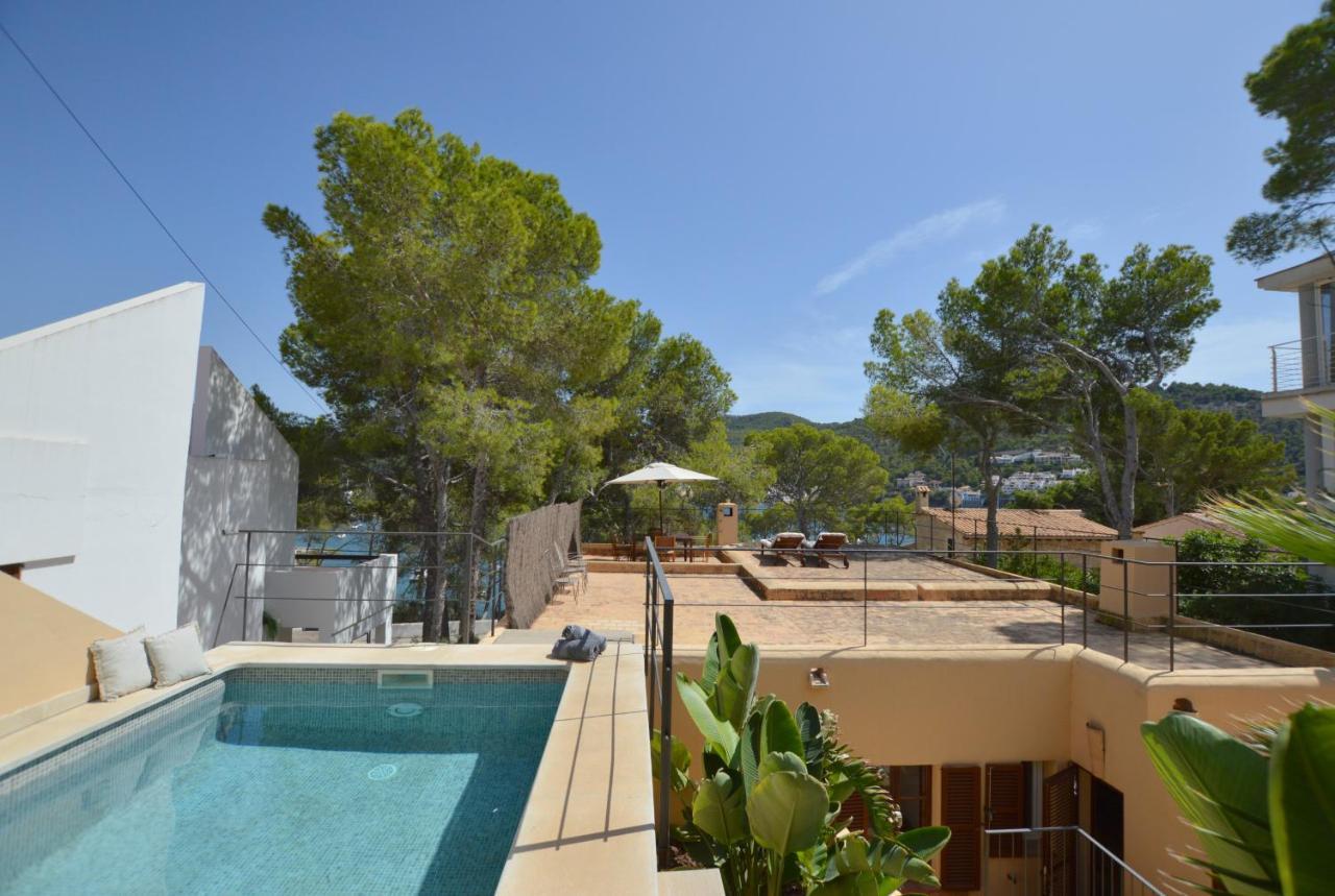 Private Pool With Sea Views In Port Of Andratx Villa Eksteriør bilde